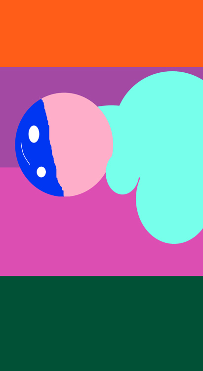 strangers – digitale Malerei von Alexander Wessel