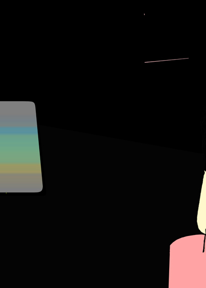 believe that the future is private (flight mode) – digitale Malerei von Alexander Wessel