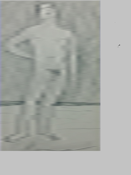 Print an der Wand – digitale Malerei von Alexander Wessel