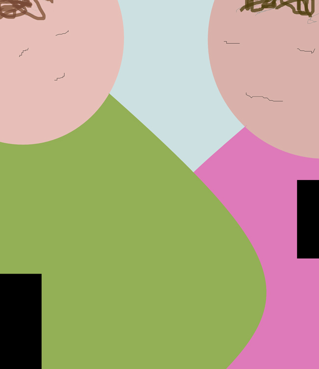 strangers – digitale Malerei von Alexander Wessel