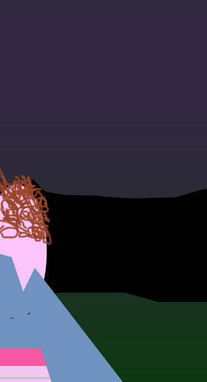 strangers – digitale Malerei von Alexander Wessel