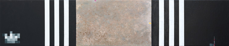 Abstrakte, zeitgenössische Malerei, Öl auf Leinwand, von Alexander Wessel, Düsseldorf