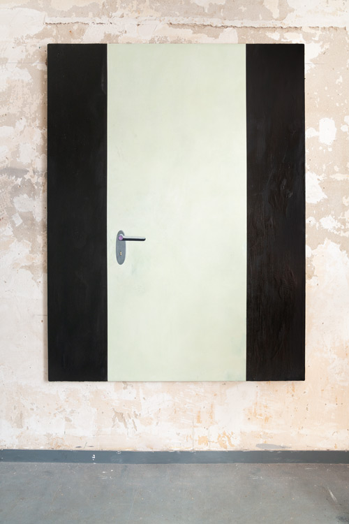 Abstrakte, zeitgenössische Malerei, Öl auf Leinwand, von Alexander Wessel, Düsseldorf