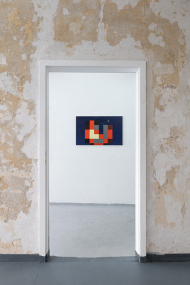 Abstrakte, zeitgenössische Malerei, Öl auf Leinwand, von Alexander Wessel, Düsseldorf